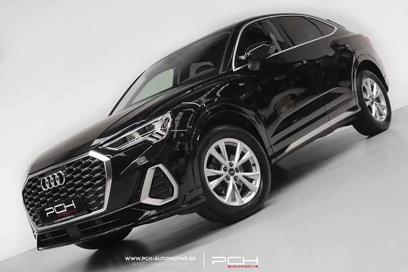 Noir Utilisé 2021 Audi Q3 Sportback S-Line SUV | 34 999 € (Prix juste) - Image 1/4