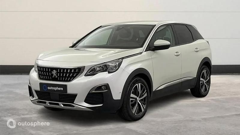 Blanc Utilisé 2018 Peugeot 3008 Allure SUV | 16 299 € (Prix juste) - Image 1/4