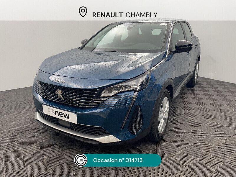 Occasion Peugeot 3008 Active 130 ch (95 kW) 2022 Bleu SUV