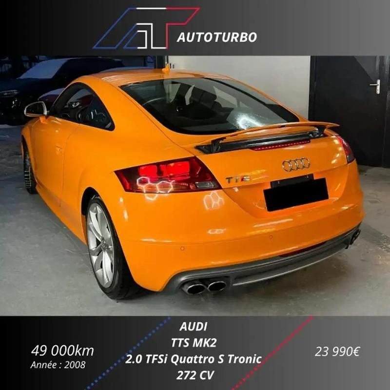 Occasion Audi TTS 276 ch (202 kW) 2008 Orange Coupé