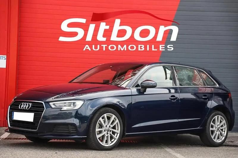 Bleu Utilisé 2019 Audi A3 Business Break | 17 970 € (Super prix) - Image 1/4