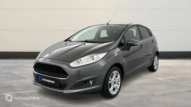 Gris Utilisé 2016 Ford Fiesta Citadine | 9 999 € (Prix assez cher) - Image 1/4