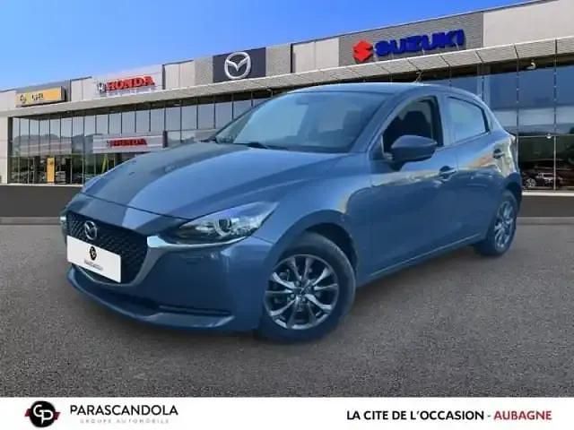 Machine gray métallisé Occasion 2021 Mazda 2 Selection Berline | 15 990 € (Prix juste) - Image 1/4