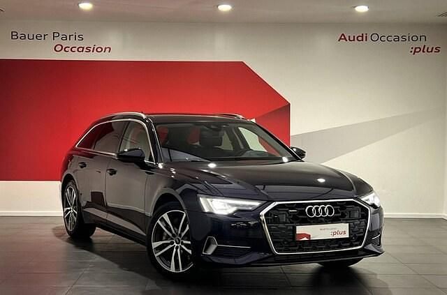Bleu firmament métallisé Occasion 2024 Audi A6 Advanced Break | 51 980 € (Prix juste) - Image 1/4
