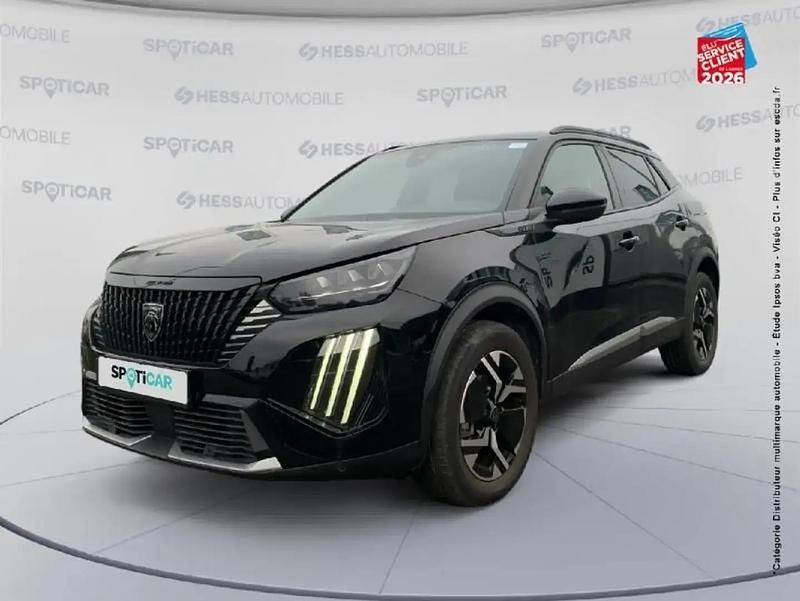 Noir Occasion 2024 Peugeot 2008 GT SUV | 22 499 € (Prix assez cher) - Image 1/4