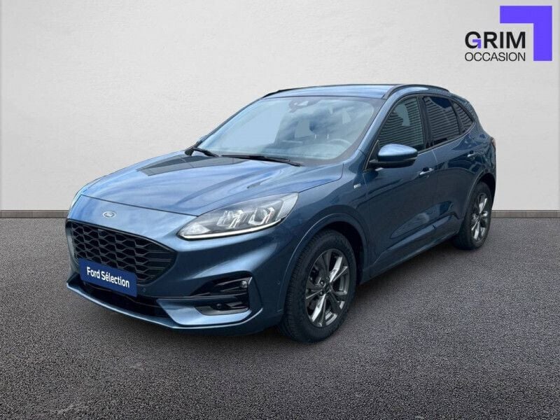 Bleu Utilisé 2022 Ford Kuga ST-Line SUV | 26 690 € (Prix juste) - Image 1/4