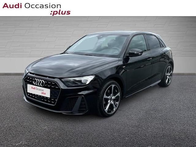 Noir mythe métallisé Utilisé 2024 Audi A1 Sportback S-Line Citadine | 28 900 € (Prix assez cher) - Image 1/4