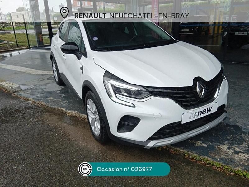 Blanc Utilisé 2022 Renault Captur Business SUV | 20 490 € (Prix juste) - Image 1/4