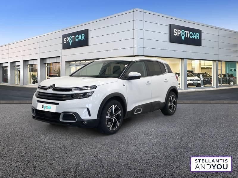 Blanc Utilisé 2021 Citroën C5 Aircross Feel SUV | 20 189 € (Prix juste) - Image 1/4