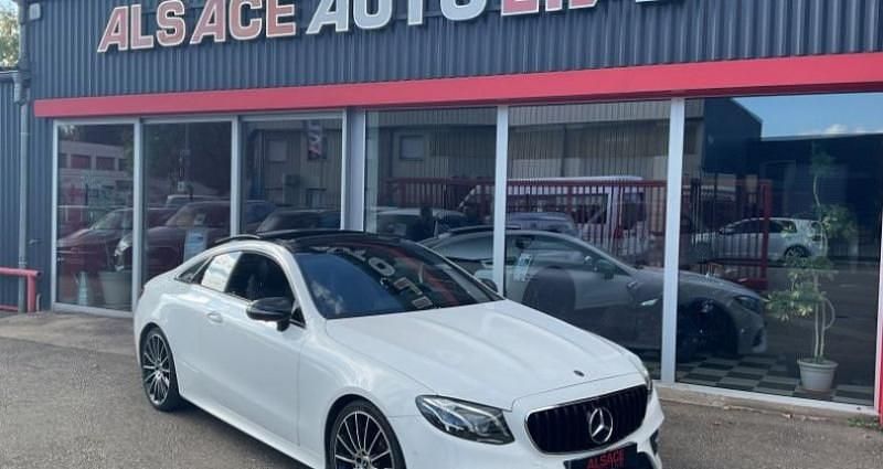 Blanc Utilisé 2019 Mercedes E220 AMG line Coupé | 29 990 € (Bon prix) - Image 1/4
