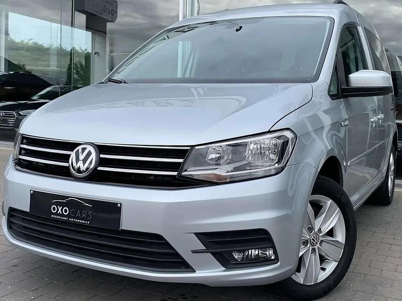Gris Utilisé 2016 VW Caddy Highline Monospace | 15 490 € (Bon prix) - Image 1/4