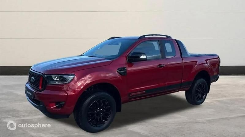 Rouge Utilisé 2022 Ford Ranger Pick-up | 40 499 € (Bon prix) - Image 1/4