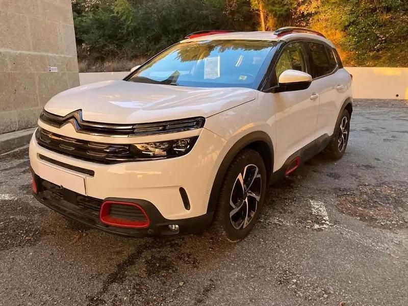 Blanc Utilisé 2019 Citroën C5 Aircross PureTech SUV | 15 990 € (Prix juste) - Image 1/4