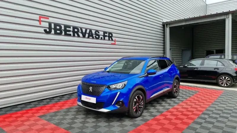 Bleu Utilisé 2020 Peugeot 2008 Allure SUV | 17 490 € (Prix juste) - Image 1/4