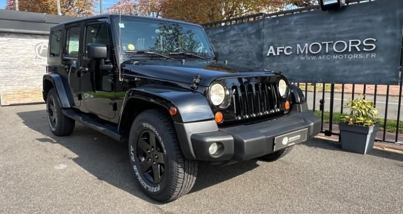 Noir Occasion 2007 Jeep Wrangler Sahara SUV | 24 880 € - Image 1/4
