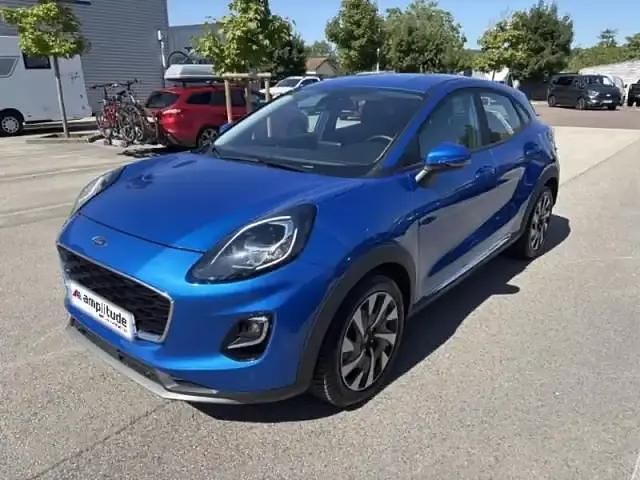 Bleu Occasion 2024 Ford Puma Business Edition Coupé | 18 489 € (Prix juste) - Image 1/4