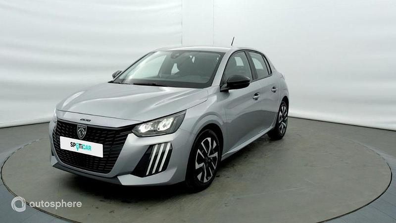 Gris Utilisé 2024 Peugeot 208 Active Citadine | 14 480 € (Prix juste) - Image 1/4