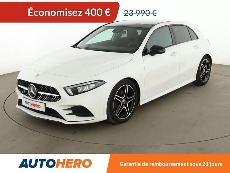 Blanc Occasion 2020 Mercedes A180 AMG line Berline | 23 590 € (Prix juste) - Image 1/2