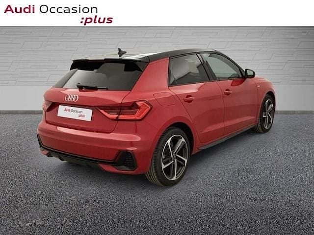 Occasion Audi A1 Sportback S-line plus 116 ch (85 kW) 2025 Rouge progressif métallisé noir mythe métallisé Citadine