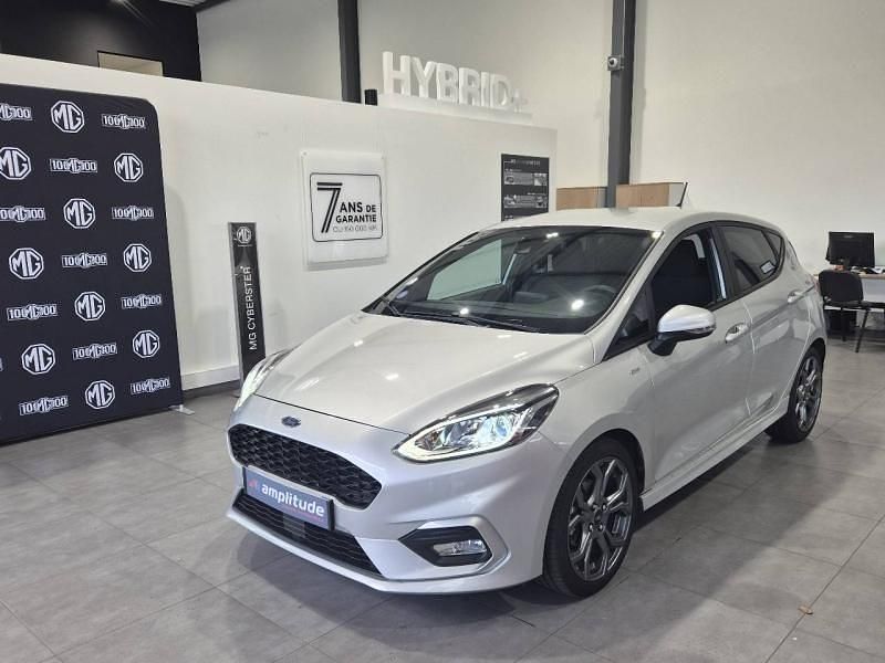 Gris lunaire Utilisé 2020 Ford Fiesta ST-Line Citadine | 15 499 € (Prix assez cher) - Image 1/4