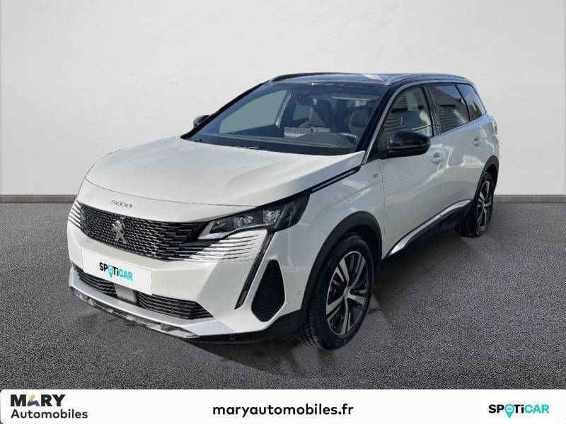 Blanc Utilisé 2024 Peugeot 5008 GT Monospace | 38 990 € - Image 1/3