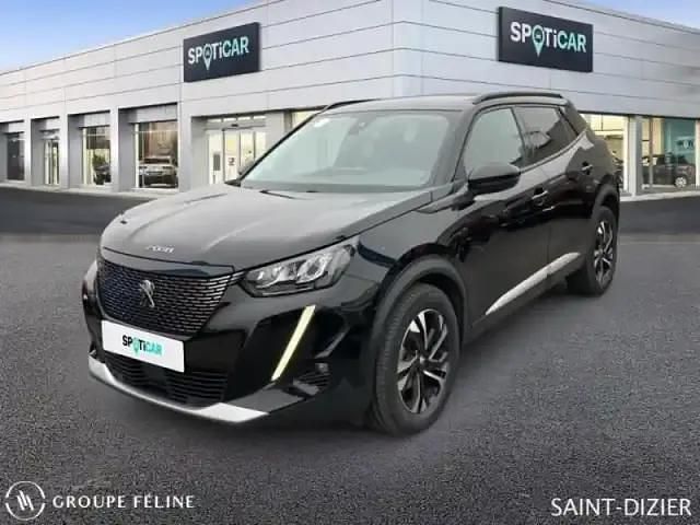 Noir onyx (o) Occasion 2021 Peugeot 2008 Allure SUV | 16 360 € (Prix assez cher) - Image 1/3