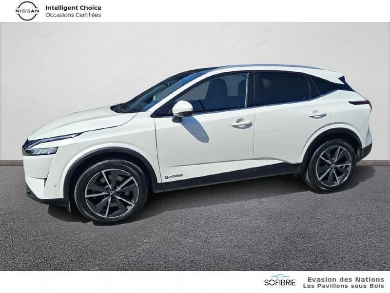 Blanc Utilisé 2023 Nissan Qashqai Tekna SUV | 29 790 € (Prix juste) - Image 1/4