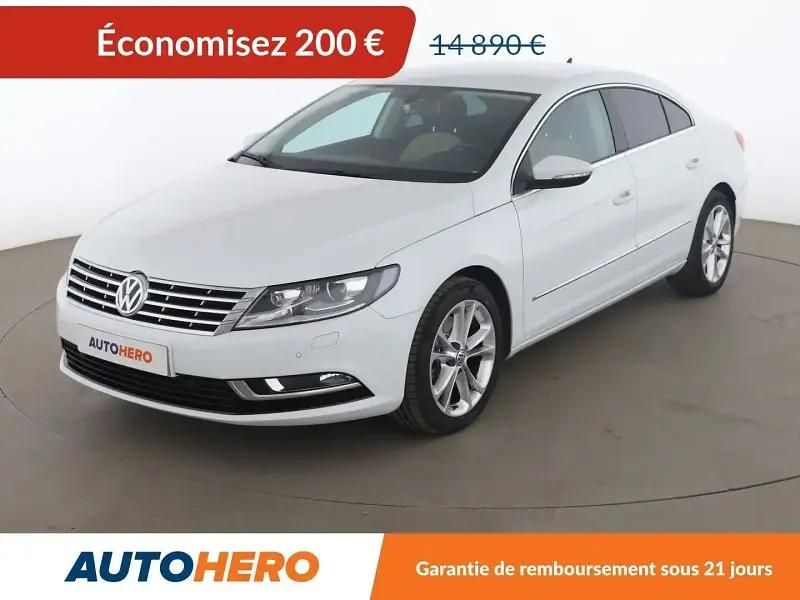 Blanc Utilisé 2016 VW CC Berline | 14 290 € - Image 1/2