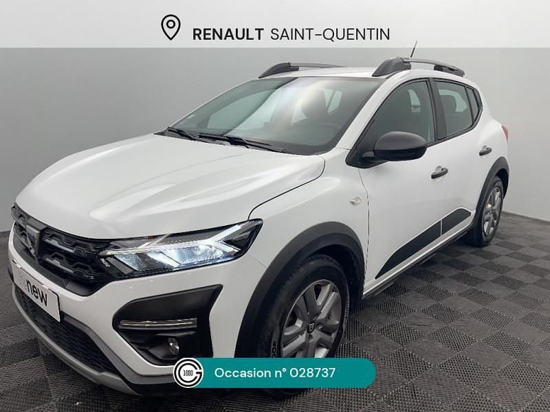 Blanc Occasion 2021 Dacia Sandero Essentiel Citadine | 12 990 € (Prix juste) - Image 1/4