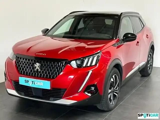 Rouge Occasion 2021 Peugeot 2008 GT SUV | 16 990 € (Prix juste) - Image 1/4