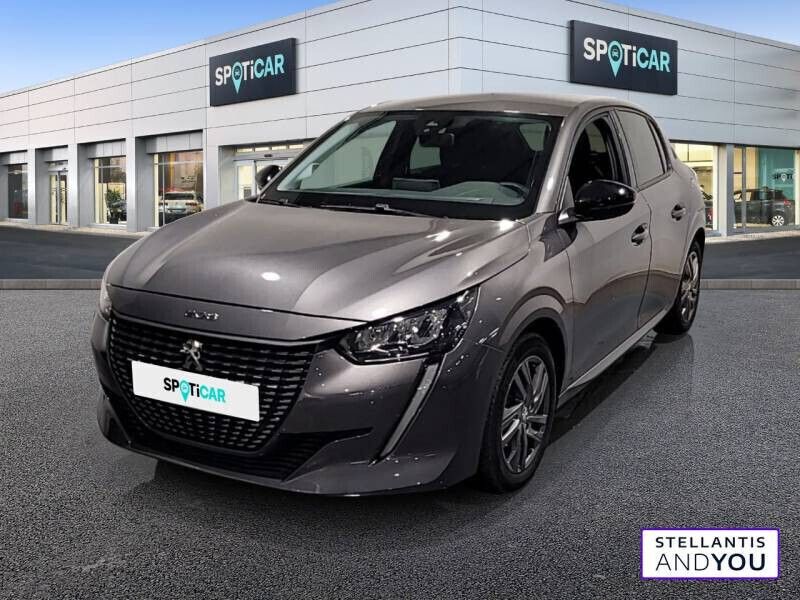 Gris Utilisé 2021 Peugeot 208 Style Citadine | 11 490 € (Prix juste) - Image 1/4