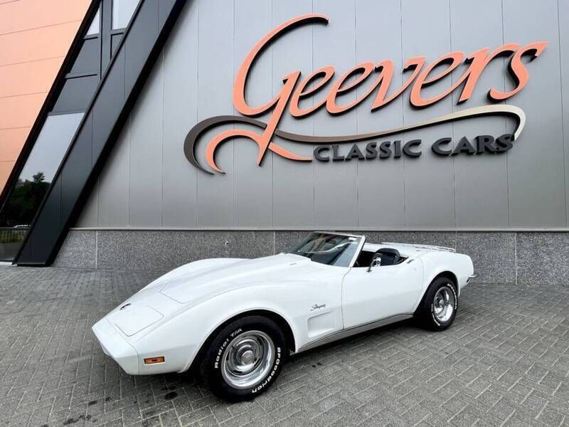 Occasion Chevrolet Corvette Stingray 190 ch (139 kW) 1973 Blanc Cabriolet