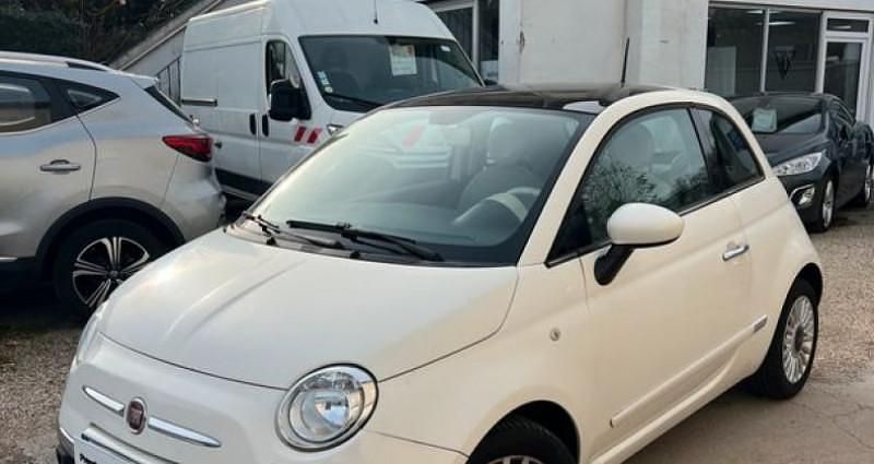 Blanc Occasion 2012 Fiat 500 Lounge Citadine | 5 490 € (Prix juste) - Image 1/4