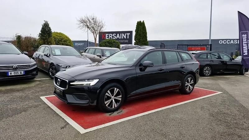 Noir Occasion 2020 Volvo V60 Business Edition Break | 21 990 € (Bon prix) - Image 1/4