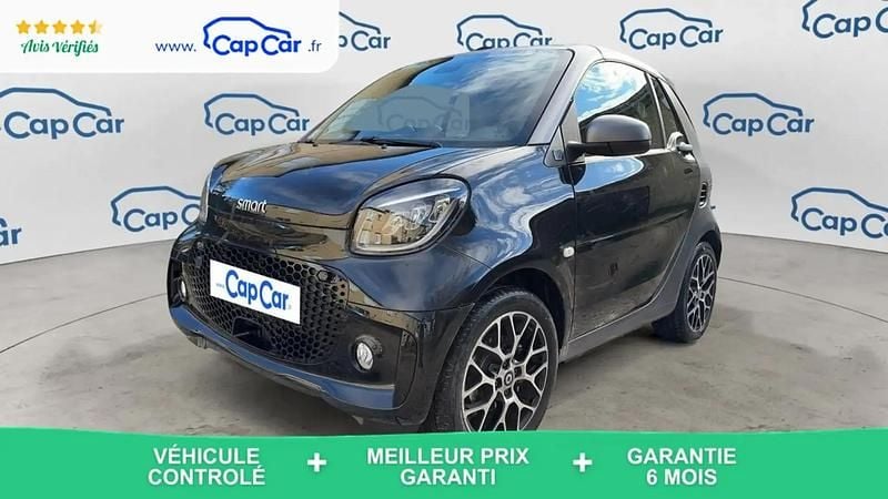 Occasion Smart ForTwo Coupé Prime 41 kW (56 ch) 2022 Noir Cabriolet