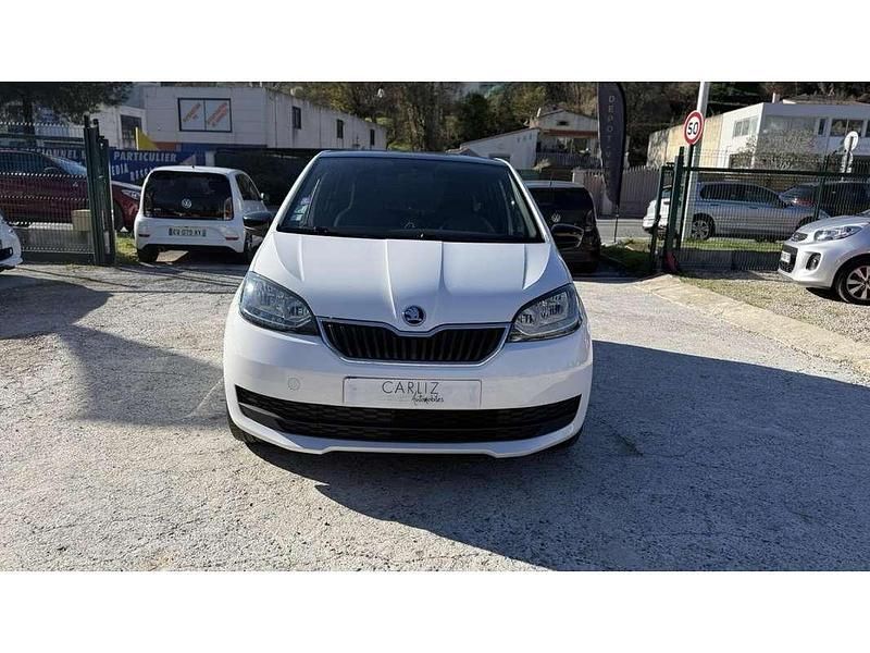 Occasion Skoda Citigo Clever 60 ch (44 kW) 2018 Blanc Citadine