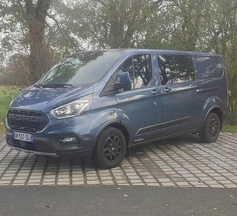 Bleu Occasion 2023 Ford Transit Custom Van | 36 900 € (Prix juste) - Image 1/4