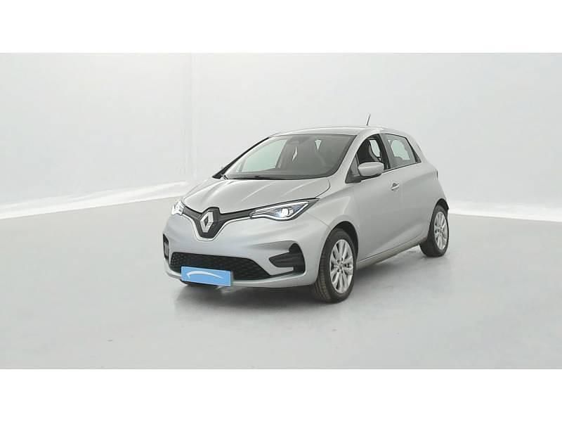 Gris Occasion 2021 Renault Zoe Zen Citadine | 15 490 € (Prix cher) - Image 1/4