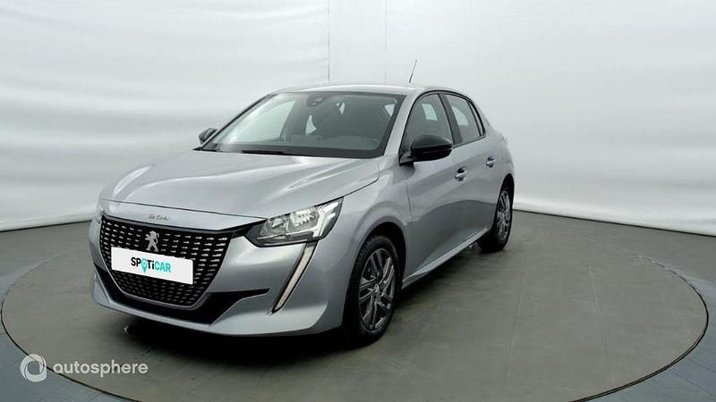 Gris Occasion 2022 Peugeot 208 Active Citadine | 12 227 € (Prix juste) - Image 1/4