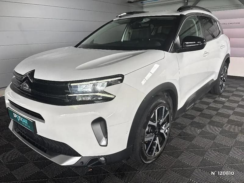 Blanc Utilisé 2022 Citroën C5 Aircross PureTech SUV | 22 450 € (Prix juste) - Image 1/4