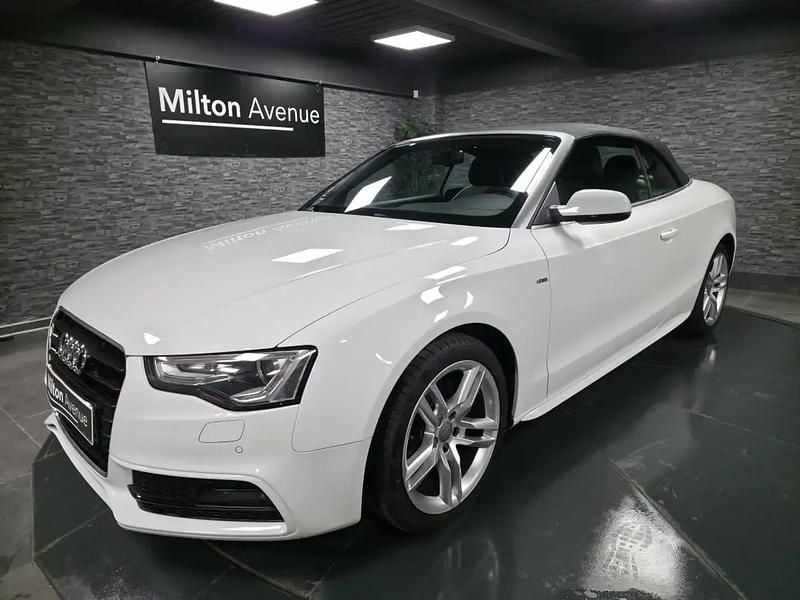Occasion Audi A5 Cabriolet S-Line 170 ch (125 kW) 2014 Blanc Cabriolet