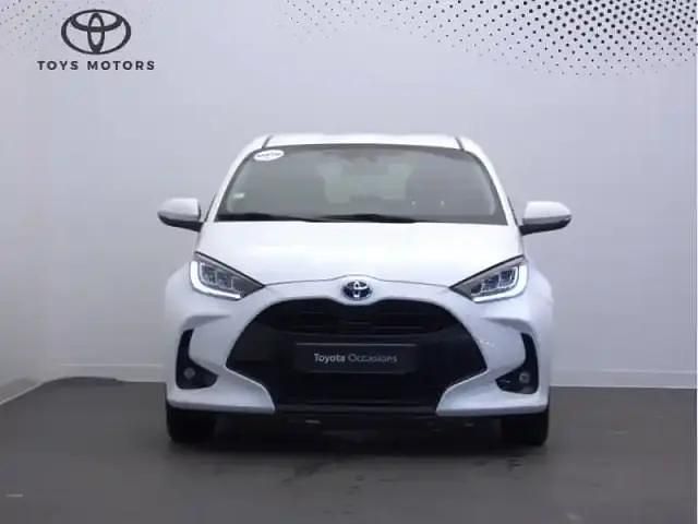 Occasion Toyota Yaris Hybrid Design 2021 Blanc Citadine