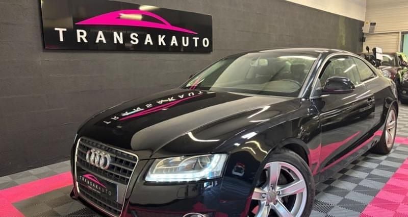 Noir Utilisé 2008 Audi A5 Ambition Coupé | 8 990 € (Bon prix) - Image 1/4