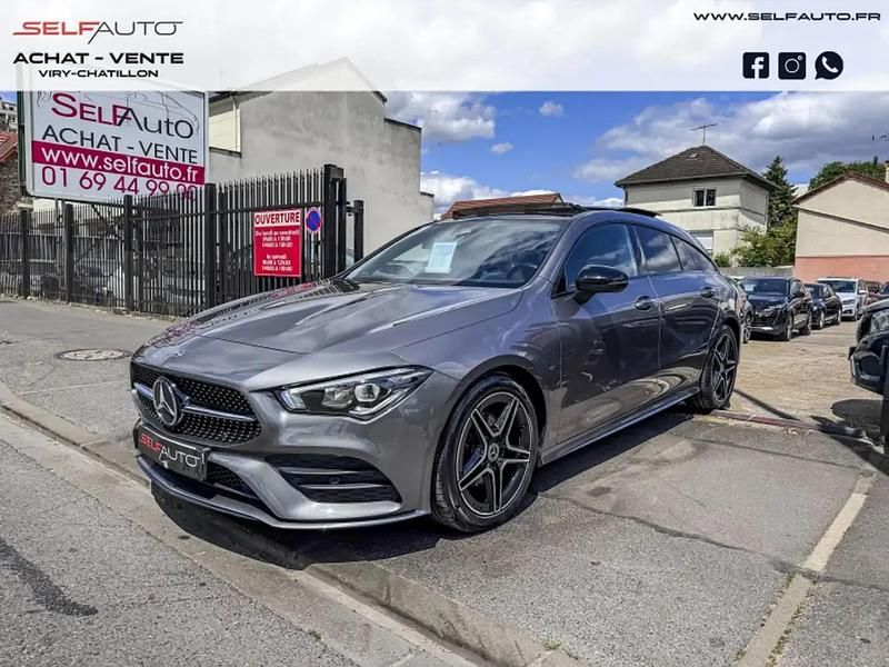 Occasion Mercedes CLA180 AMG line 137 ch (100 kW) 2019 Gris Berline