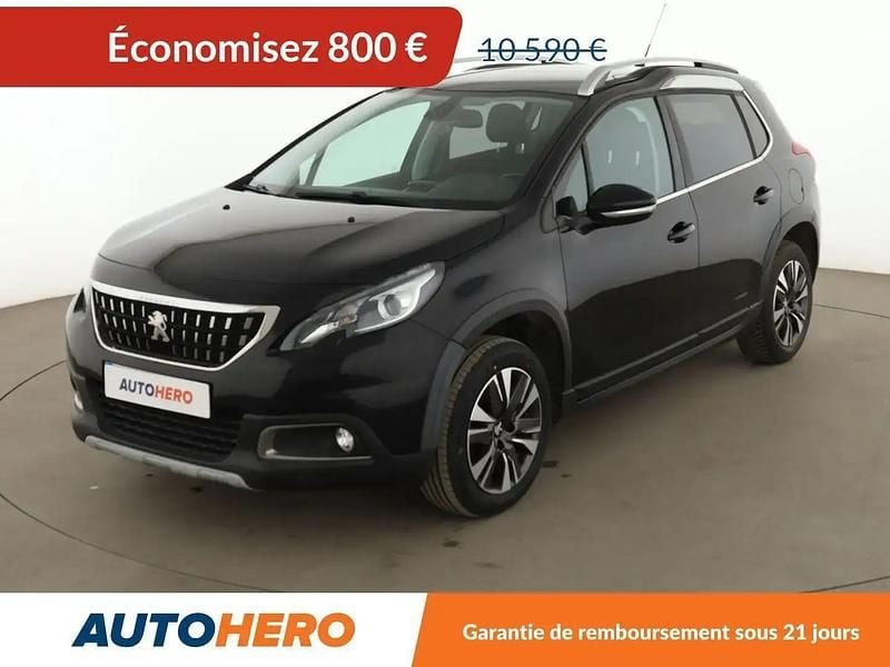 Noir Occasion 2018 Peugeot 2008 Allure SUV | 9 790 € (Bon prix) - Image 1/2