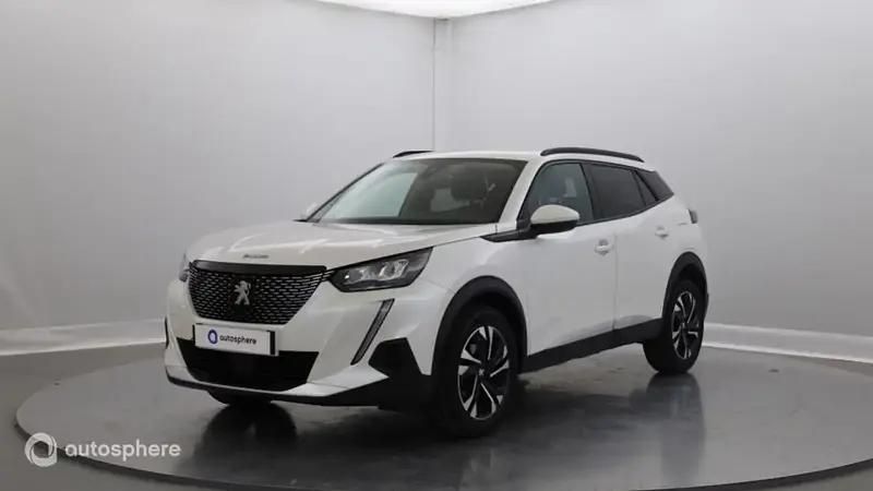 Blanc Utilisé 2021 Peugeot 2008 Allure SUV | 13 499 € (Prix juste) - Image 1/4