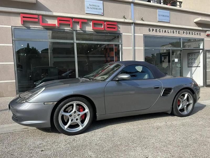 Gris Utilisé 2003 Porsche Boxster Cabriolet | 23 986 € - Image 1/4