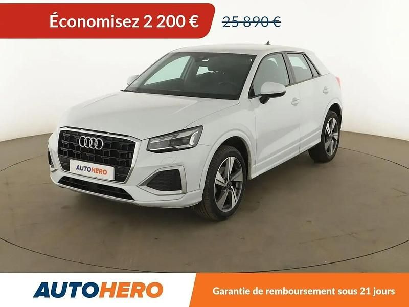 Blanc Occasion 2021 Audi Q2 Design SUV | 23 690 € (Bon prix) - Image 1/2