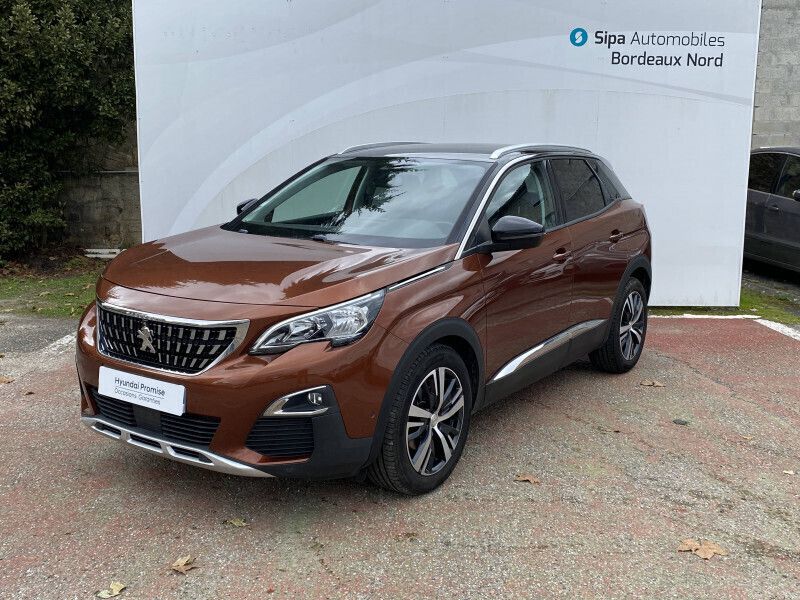 Marron Utilisé 2017 Peugeot 3008 Allure | 12 990 € (Prix juste) - Image 1/4