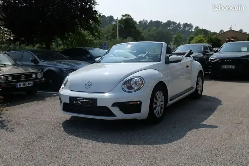 Blanc Utilisé 2017 VW Beetle Cabriolet | 19 990 € (Prix juste) - Image 1/4